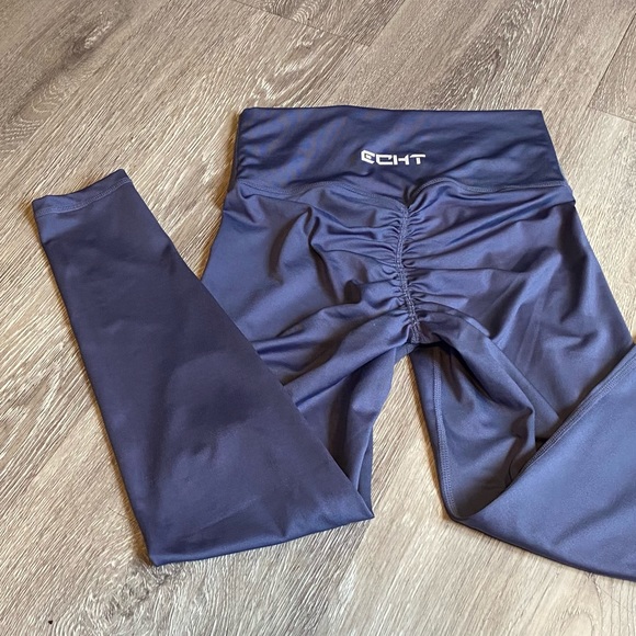 💙ECHT~ FORCE Scrunch Legging~ Color: Blue Steel - Picture 5 of 13